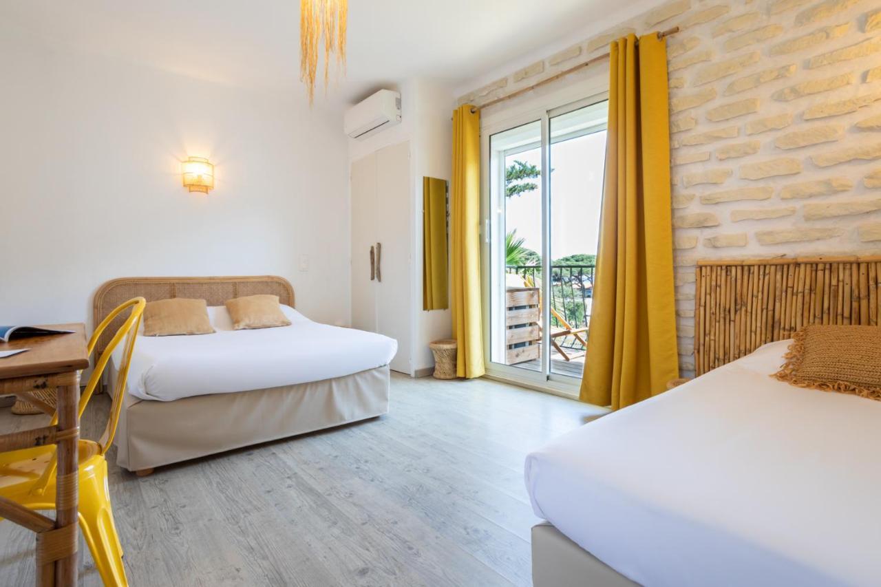 Hotel Almanarre Plage - Hotel Eco-Responsable Face A La Mer Hyeres Luaran gambar